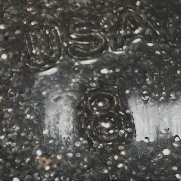 Jeffrey Campbell Fleuris Jelly Flip Flop Thong Sandals Size 8 Silver Glitter New - Picture 9 of 11